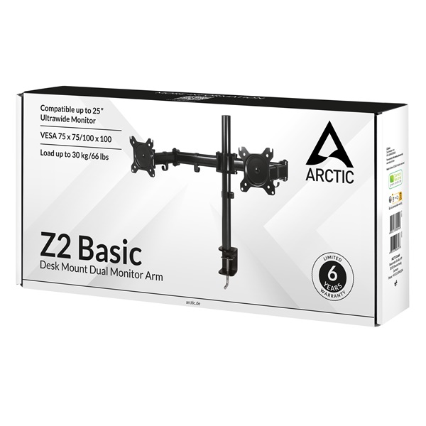 Arctic Z2 Basic asztali monitor konzol