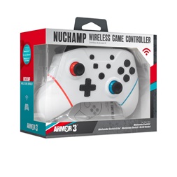 Armor3 M07467-WH NuChamp Nintendo Switch vezeték nélküli fehér kontroller