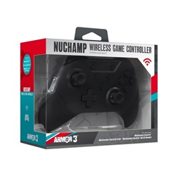 Armor3 M07467-BK NuChamp Nintendo Switch vezeték nélküli fekete kontroller