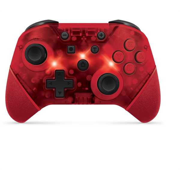 Armor3 M07467-RL NuChamp Nintendo Switch vezeték nélküli LED piros kontroller