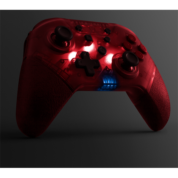 Armor3 M07467-RL NuChamp Nintendo Switch vezeték nélküli LED piros kontroller