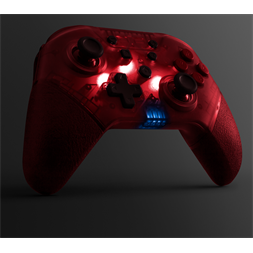 Armor3 M07467-RL NuChamp Nintendo Switch vezeték nélküli LED piros kontroller