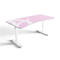 Arozzi Arena fehér-pink gaming asztal