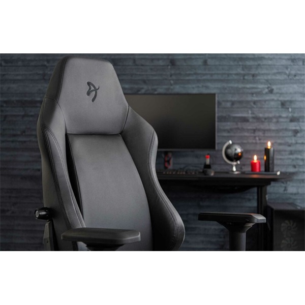 Arozzi Primo PU (black logo) fekete gamer szék