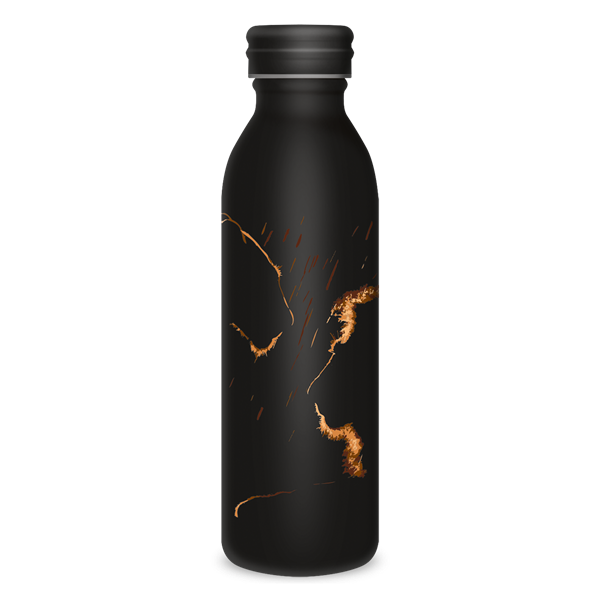 Ars Una 600 ml-es Máté Bence-Lion 24 (5162) duplafalú fémkulacs