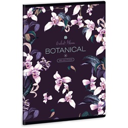 Ars Una Botanic Orchid A5 extra kapcsos kockás füzet