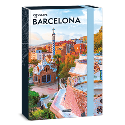 Ars Una Cityscape-Barcelona 25 (5509) A4 füzetbox