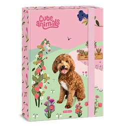 Ars Una Cute Animals Doggie 25 (5458) A4 füzetbox