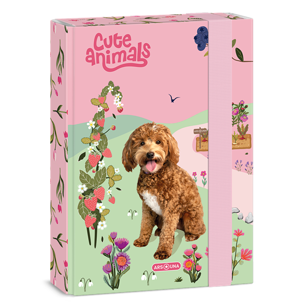 Ars Una Cute Animals Doggie 25 (5458) A5 füzetbox