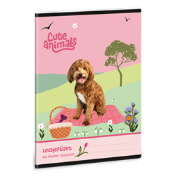 Ars Una Cute Animals Doggie 25 (5458) A5 leckefüzet