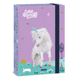 Ars Una Cute Animals Unicorn 25 (5448) A4 füzetbox