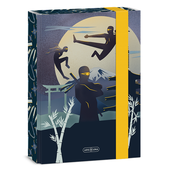 Ars Una Ninjas in the dark 25 (5457) A5 füzetbox