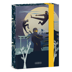 Ars Una Ninjas in the dark 25 (5457) A5 füzetbox