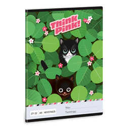 Ars Una Think-Pink 25 (5462) A5 27-32 kockás füzet