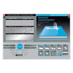 Ars Una 50x33cm geometrikus öntapadós 10db-os tankönyvborító