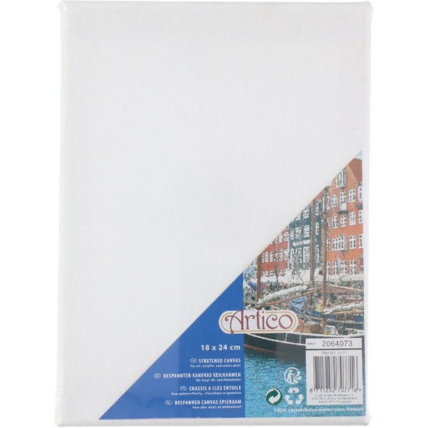 Artico 18x24cm feszített festővászon