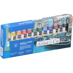 Artist&Co 12ml 12db/csomag akrilfesték