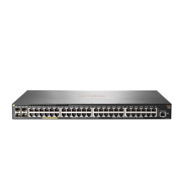 Aruba 2930F 48port GbE PoE+ LAN 4xSFP medzselhető Switch