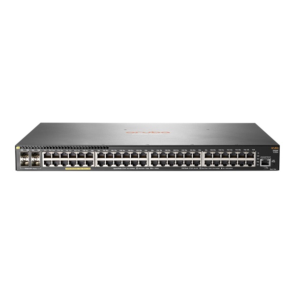 Aruba 2930F 48port GbE PoE+ LAN 4xSFP+ menedzselhető Switch