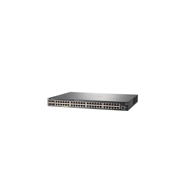 Aruba 2930F 48port GbE PoE+ LAN 4xSFP+ menedzselhető Switch