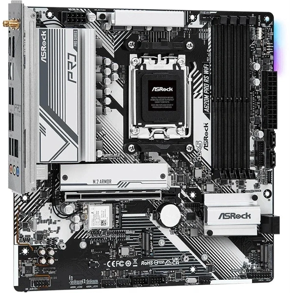 Asrock A620M PRO RS WIFI desktop alaplap microATX