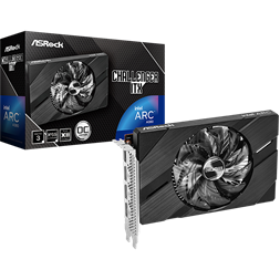 Asrock Arc A380 Challenger ITX OC 6GB GDDR6 96-bit grafikus kártya