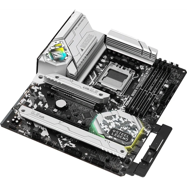 Asrock B650E STEEL LEGEND WIFI desktop alaplap ATX