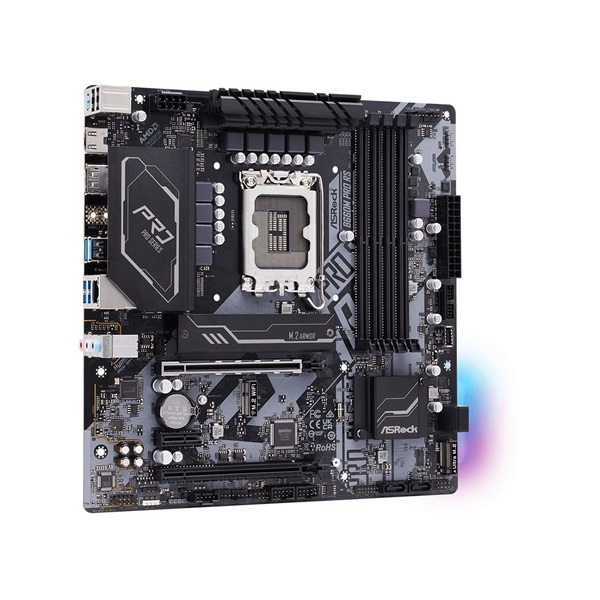 Asrock B660M PRO RS desktop alaplap microATX