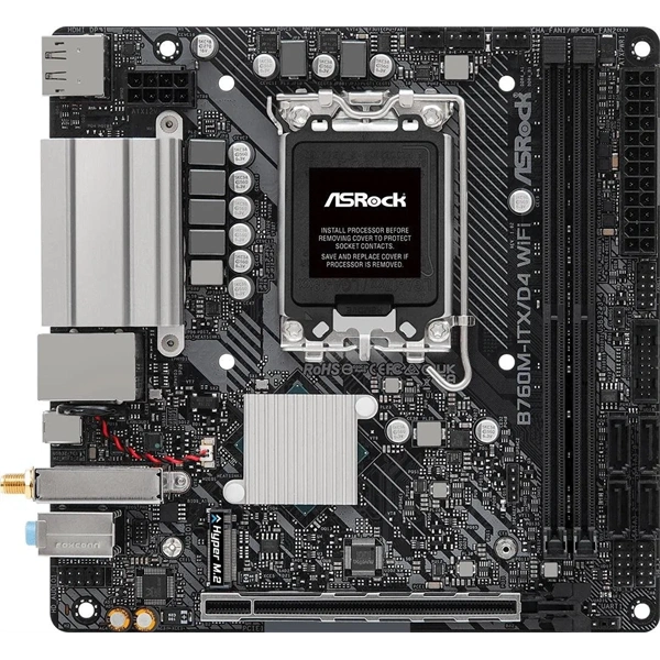 Asrock B760M-ITX/D4 WIFI desktop alaplap Mini-ITX
