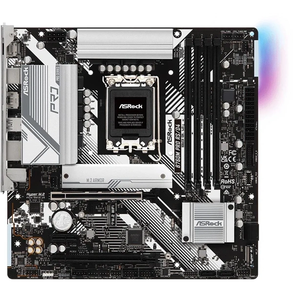 Asrock B760M PRO RS/D4 desktop alaplap microATX