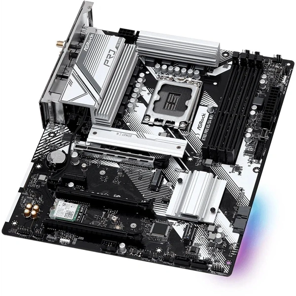 Asrock B760 PRO RS WIFI desktop alaplap ATX
