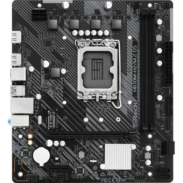 Asrock H610M-H2/M.2 Intel H610 LGA1700 mATX alaplap
