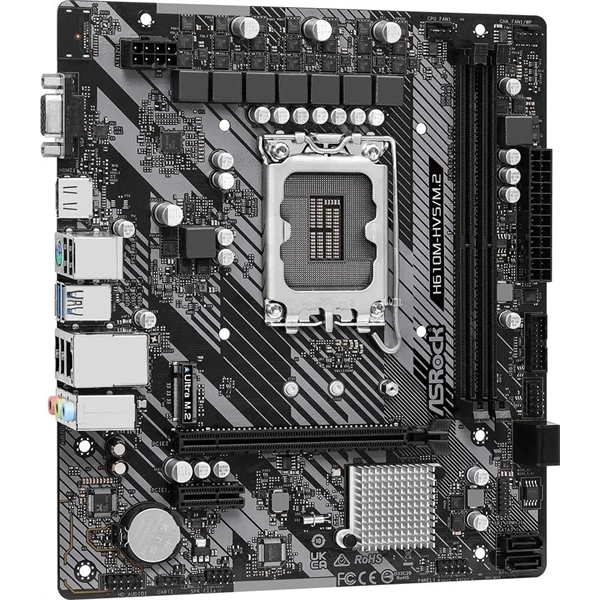 Asrock H610M-HVS/M.2 R2.0 desktop alaplap microATX
