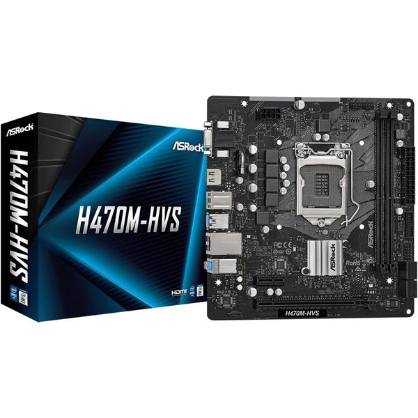 Asrock R2.0 Intel H470 LGA1200 mATX alaplap