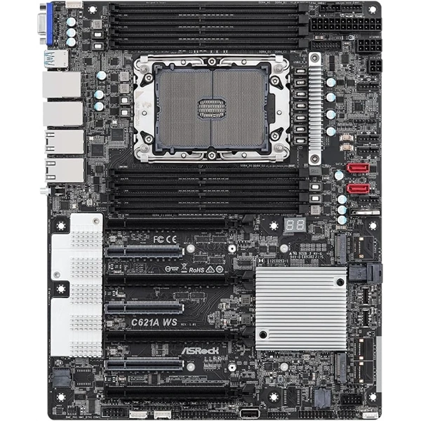 Asrock WS Intel C621A LGA4189 ATX alaplap