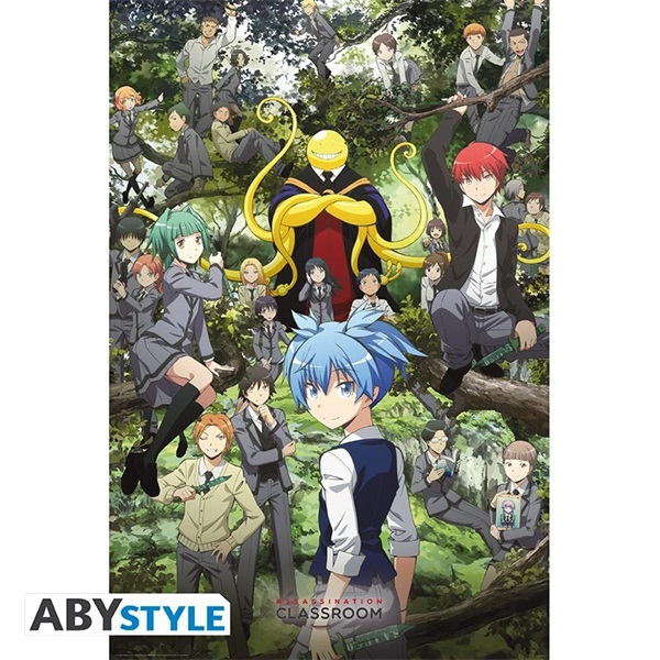 Assassination Classroom "Forrest group" 91,5x61 cm poszter