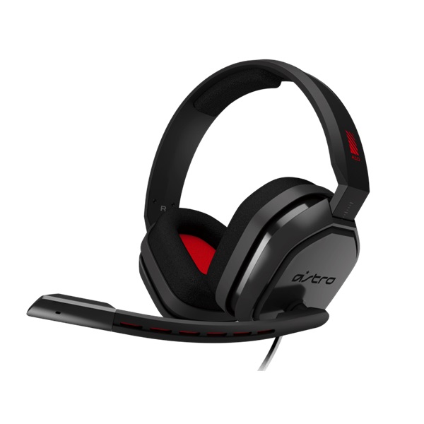 Astro A10 szürke-piros gamer headset