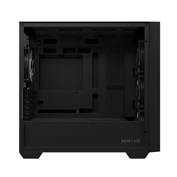 Asus A21 PLUS fekete (táp nélküli) ablakos ARGB mATX ház