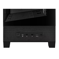 Asus A31 PLUS fekete (táp nélküli) ablakos ARGB ATX ház