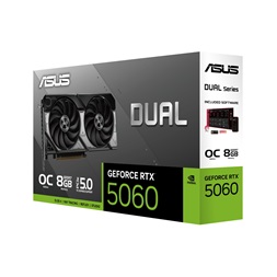 Asus DUAL RTX5060-O8G OC Edition nVidia 8GB GDDR7 128bit PCIe videókártya
