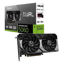 Asus DUAL RTX5060-O8G OC Edition nVidia 8GB GDDR7 128bit PCIe videókártya