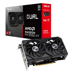 Asus Dual Radeon RX 9060 XT AMD 8GB GDDR6 128bit PCIe videókártya