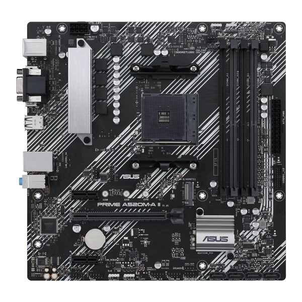 Asus PRIME A520M-A II/CSM AMD A520 AM4 mATX alaplap