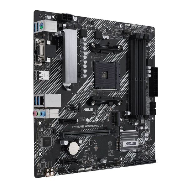 Asus PRIME A520M-A II/CSM AMD A520 AM4 mATX alaplap