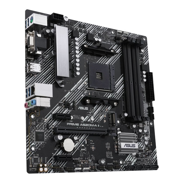 Asus PRIME A520M-A II/CSM AMD A520 AM4 mATX alaplap