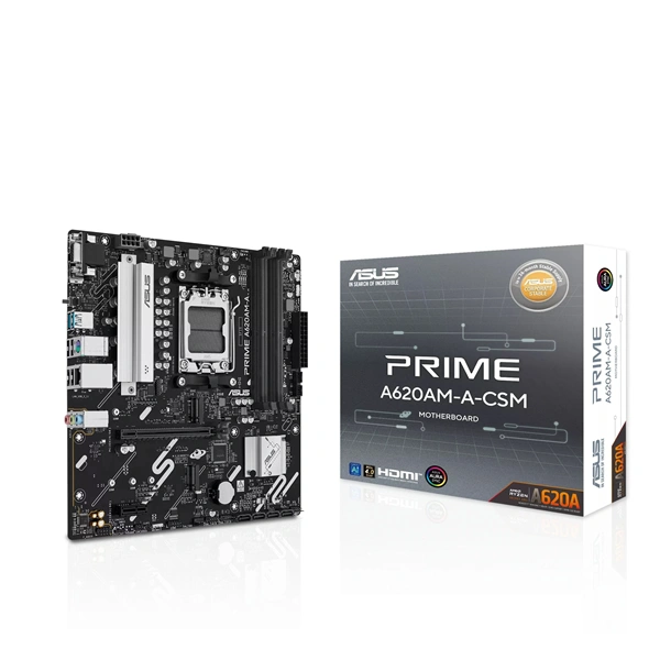 Asus PRIME A620AM-A-CSM AMD A620A AM5 mATX alaplap