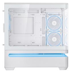 Asus PRIME AP202 fehér (táp nélküli) ablakos ARGB mATX ház