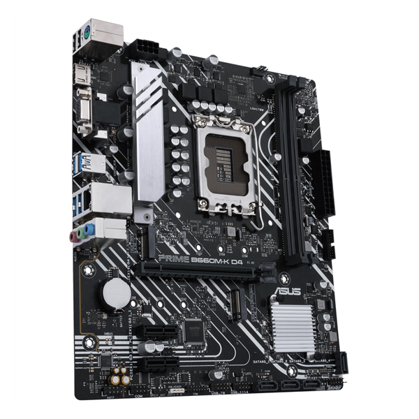 Asus PRIME B660M-K D4 Intel B660 LGA1700 mATX alaplap