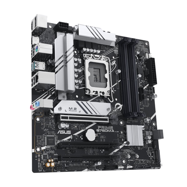 Asus PRIME B760M-A-CSM Intel B760 LGA1700 mATX alaplap