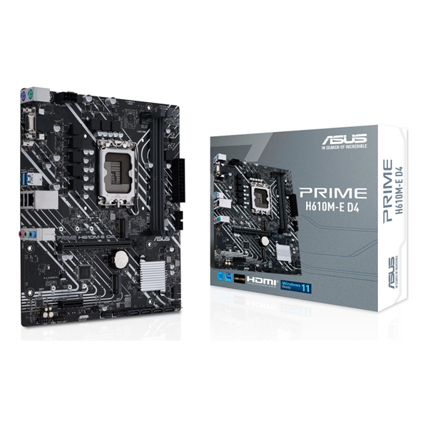 Asus PRIME H610M-E D4 Intel H610 LGA1700 mATX alaplap